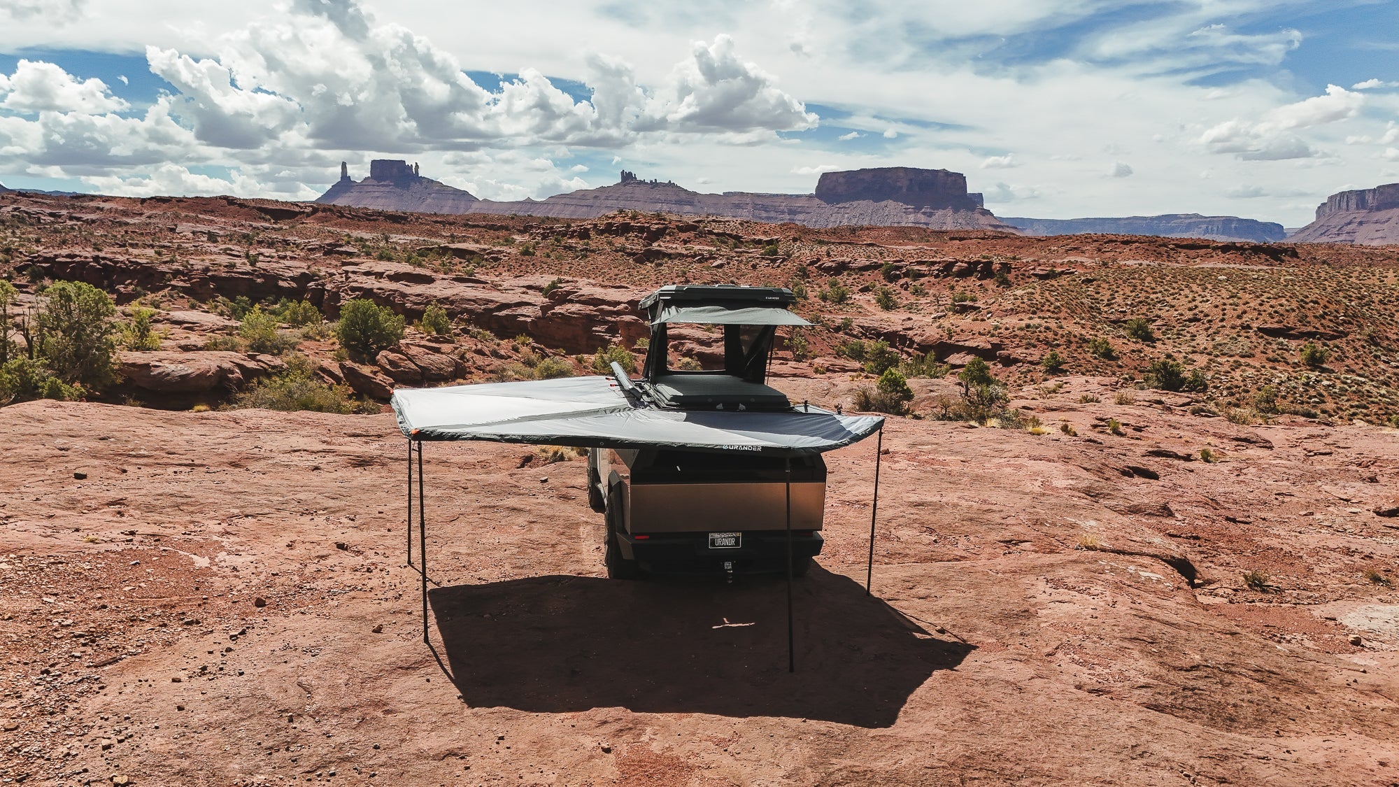 Tesla Cybertruck 270-Degree Free Standing Awning for Camping - Image 3