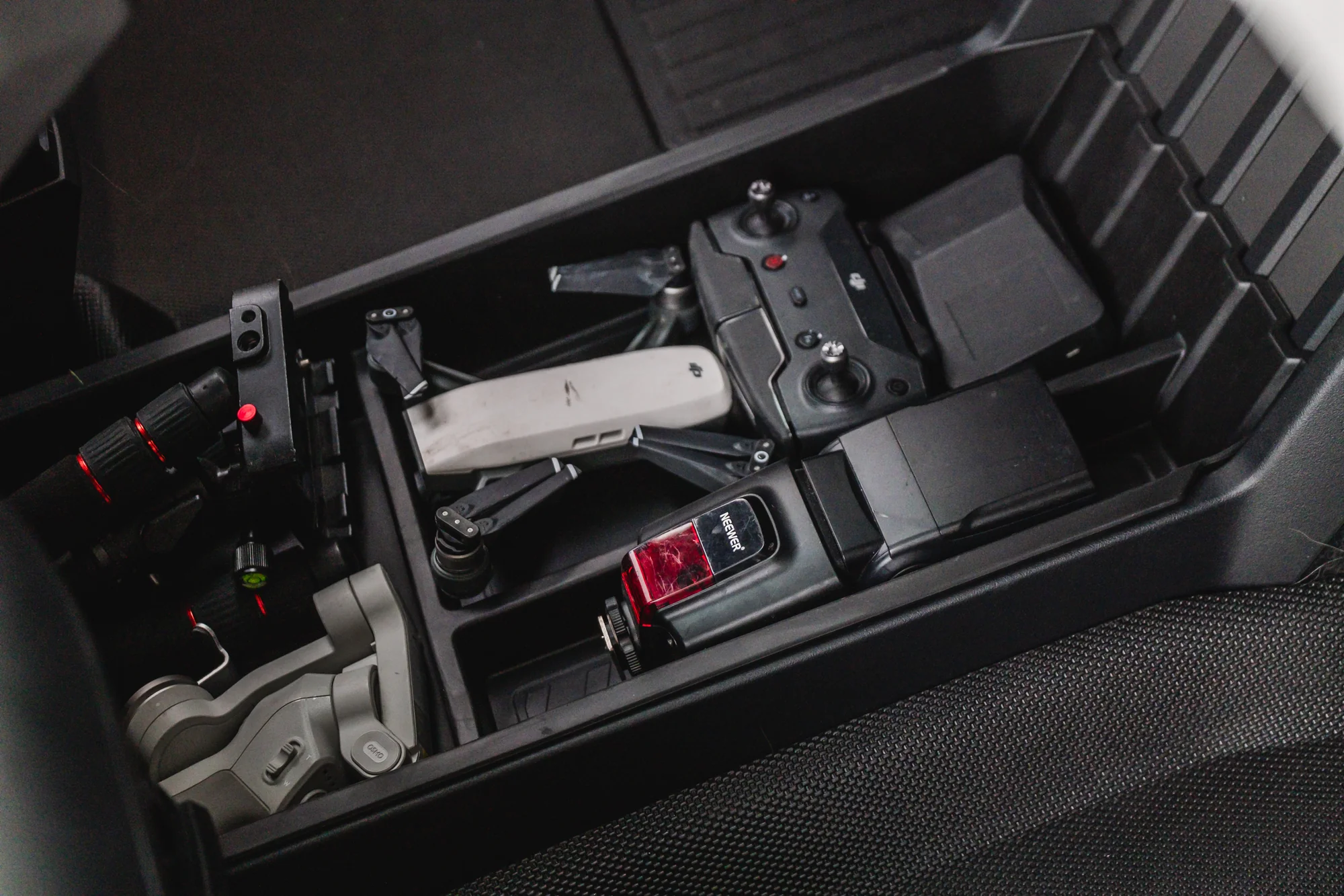 Tesla Cybertruck Center Console Floor Organizer - Image 7