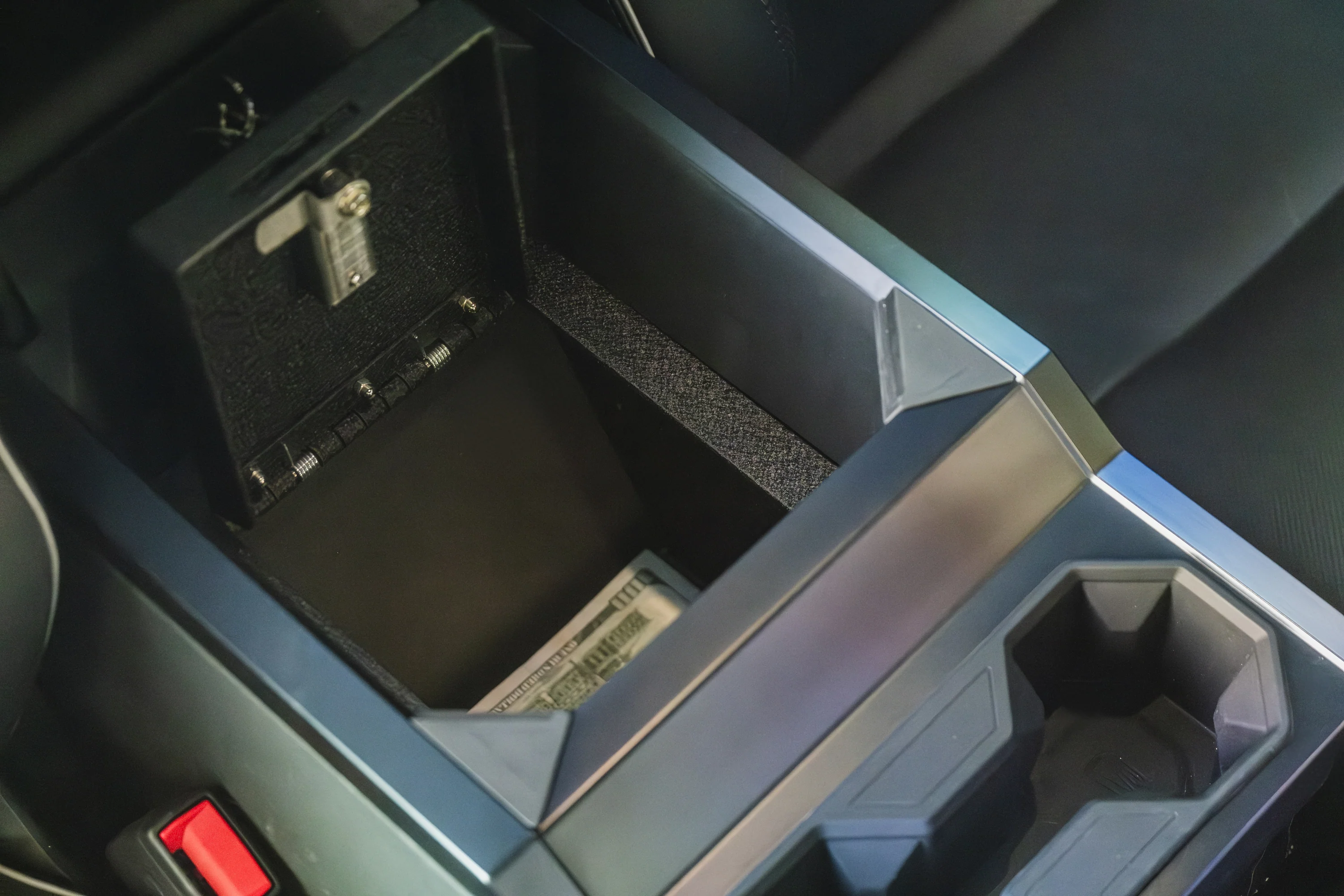 Tesla Cybertruck Center Console Anti-Theft Safe LockBox - Image 3