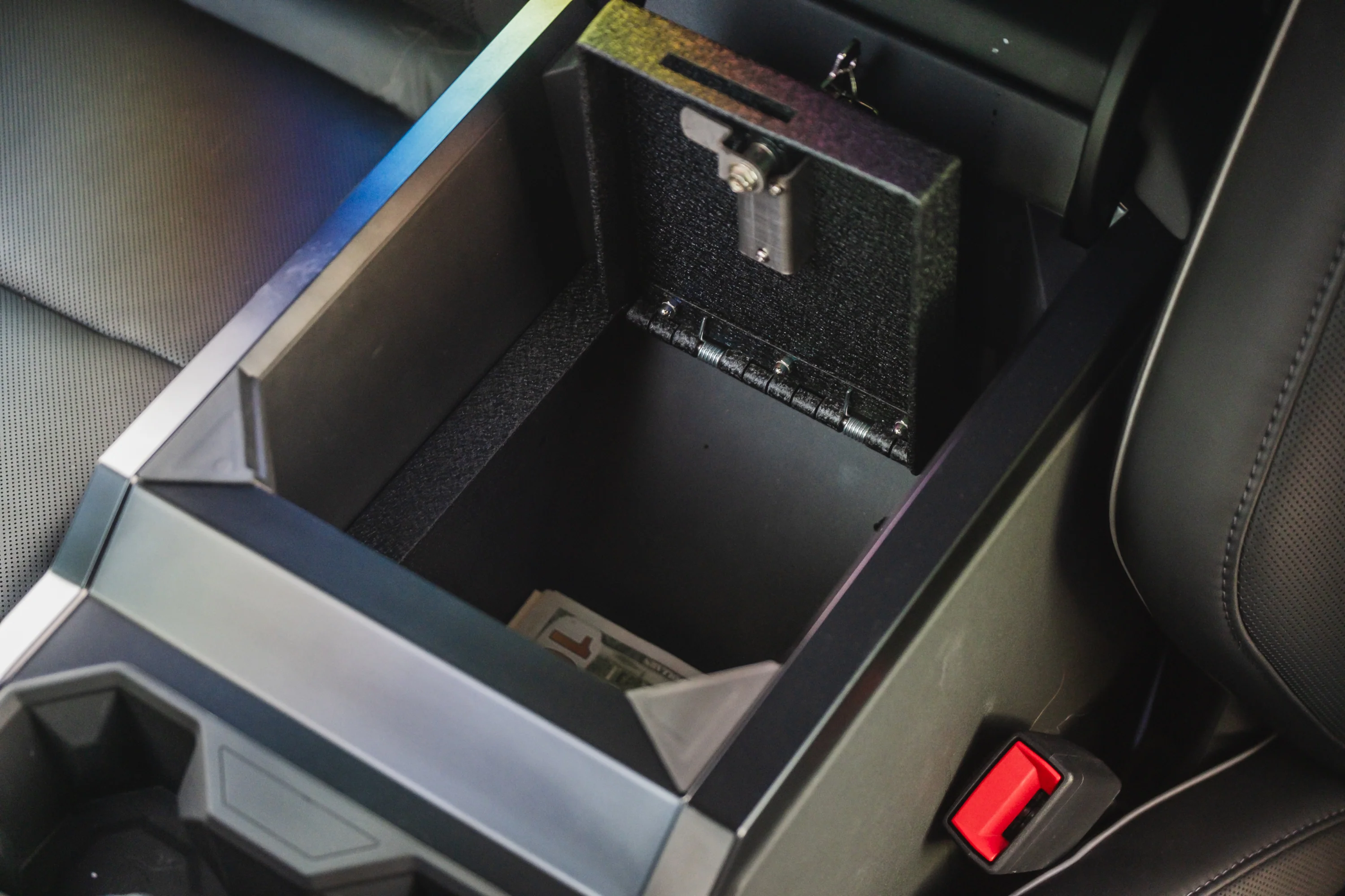 Tesla Cybertruck Center Console Anti-Theft Safe LockBox - Image 6