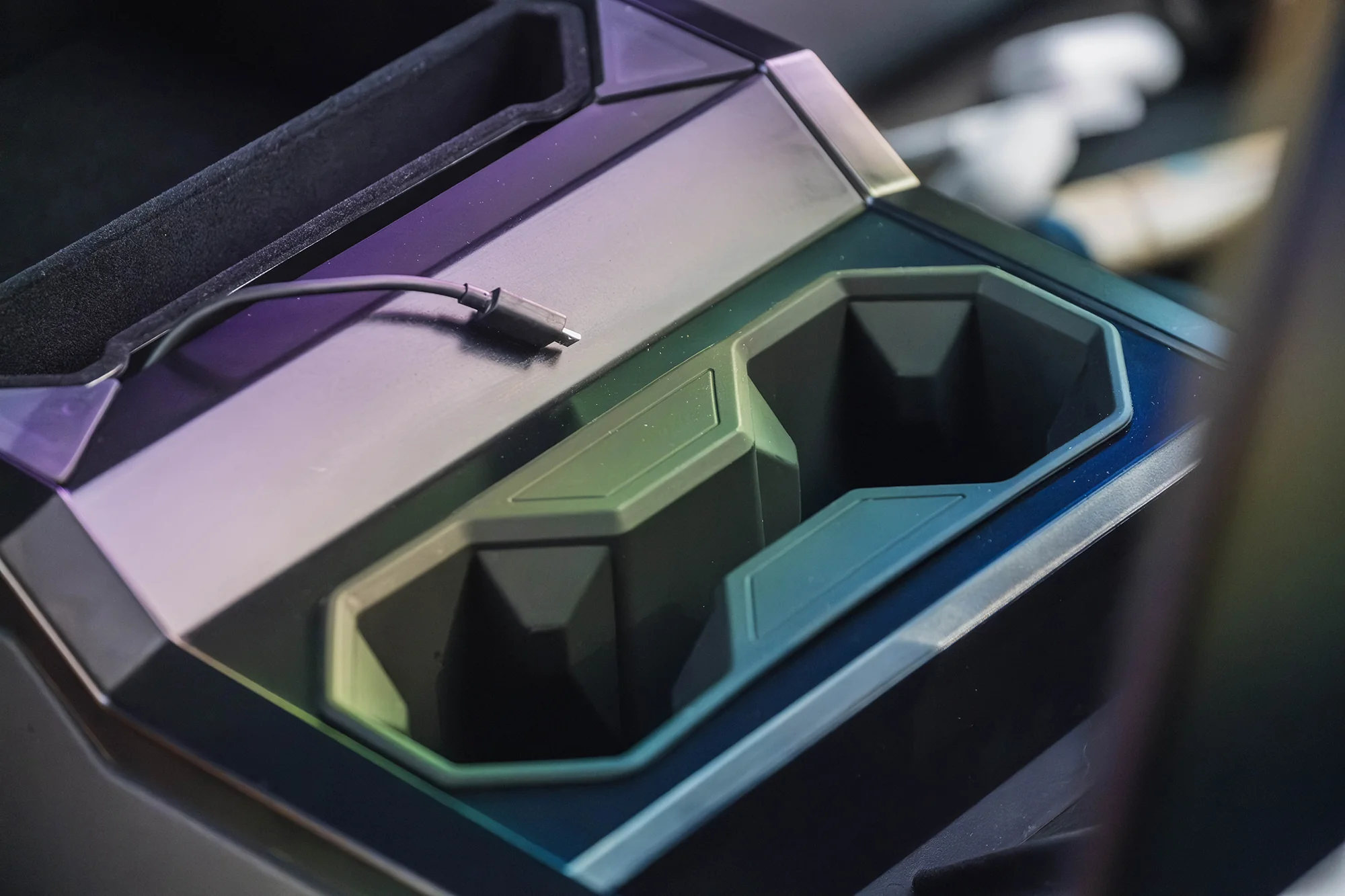 Tesla Cybertruck Cup Holder Insert - Image 7