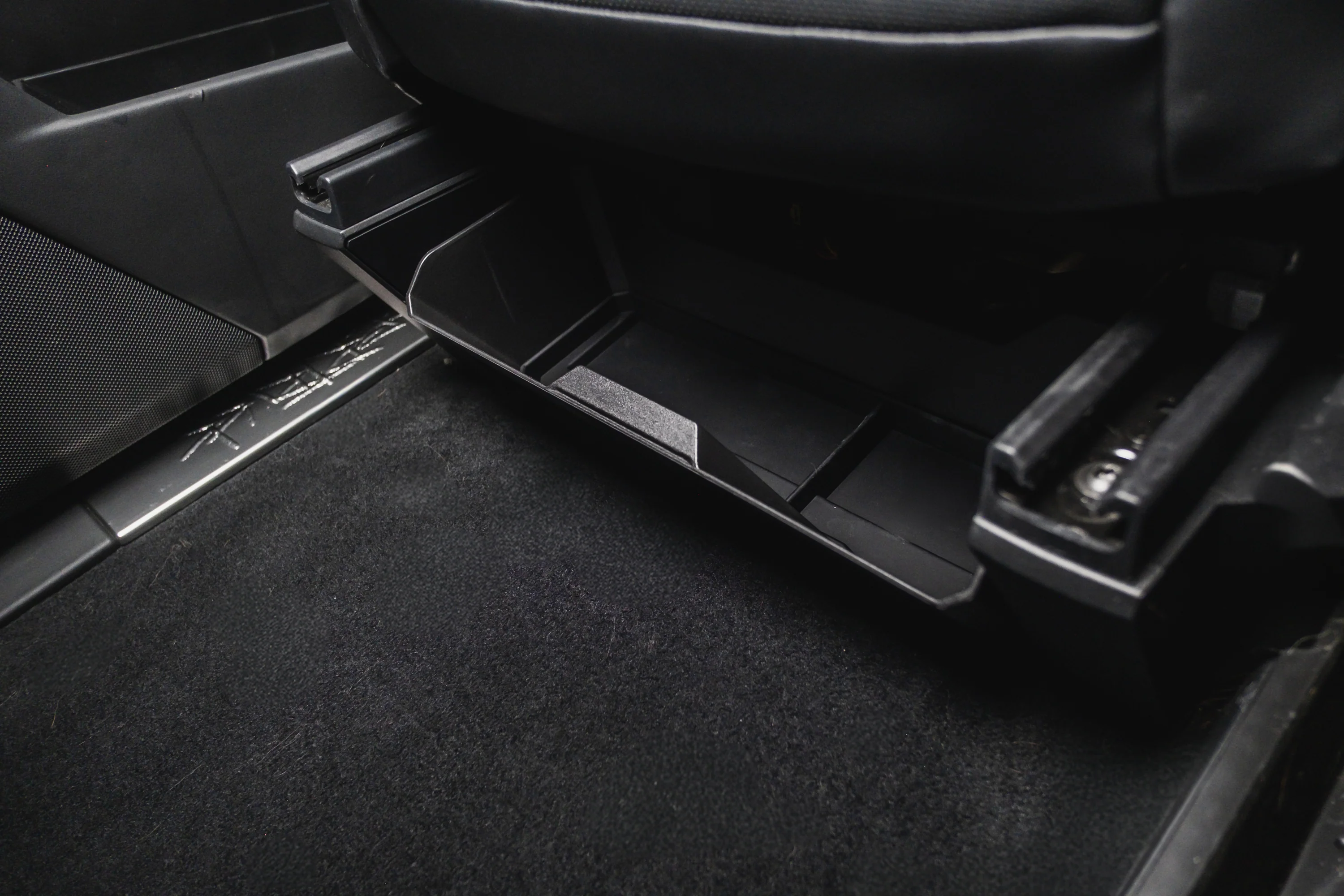 Tesla Cybertruck Front Under Seat Storage Bins