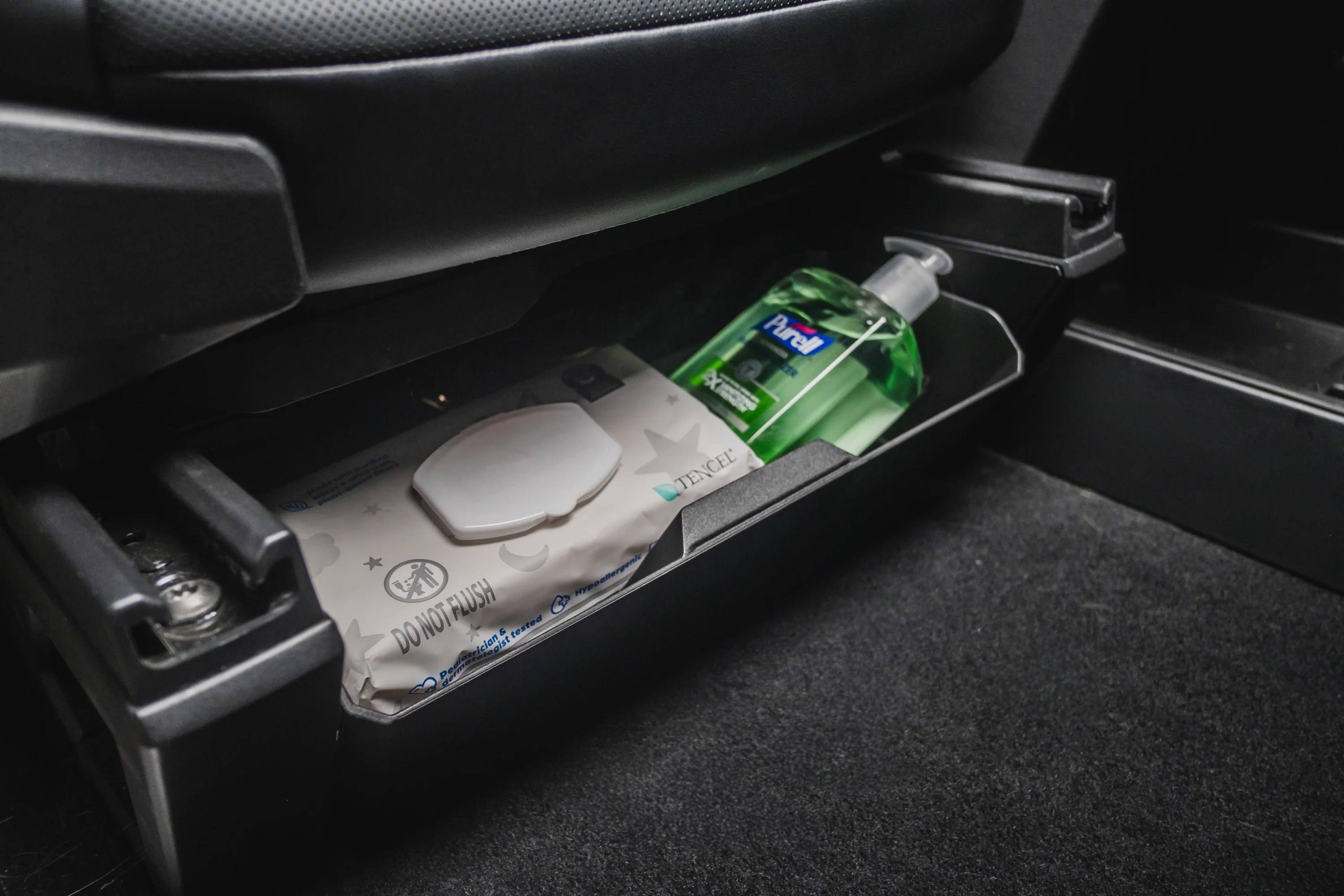 Tesla Cybertruck Front Under Seat Storage Bins - Image 5
