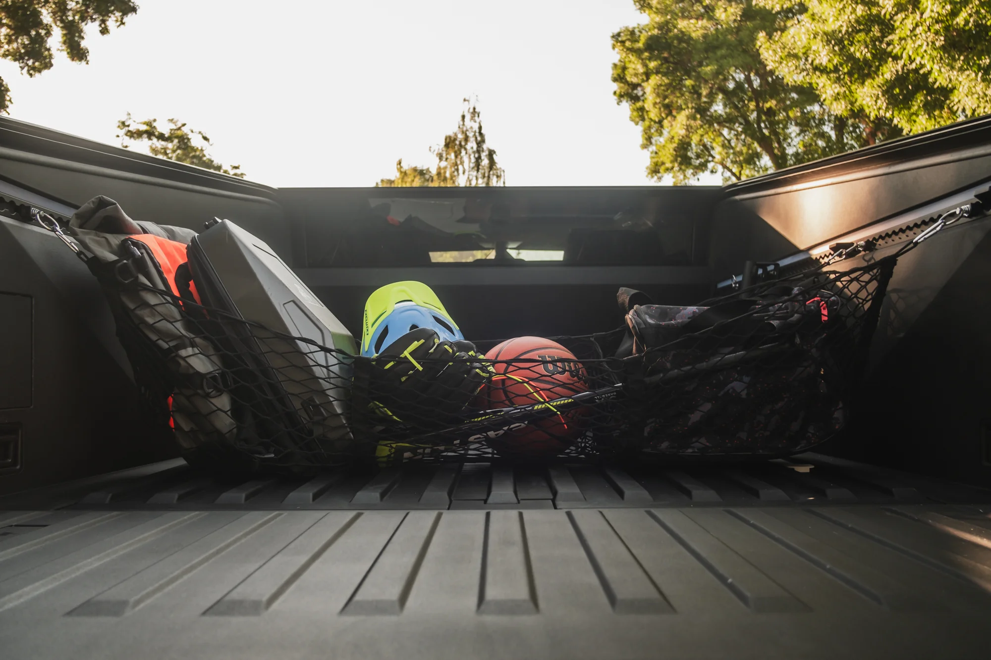 Tesla Cybertruck Trunk Bed Cargo Organizer Net - Image 7