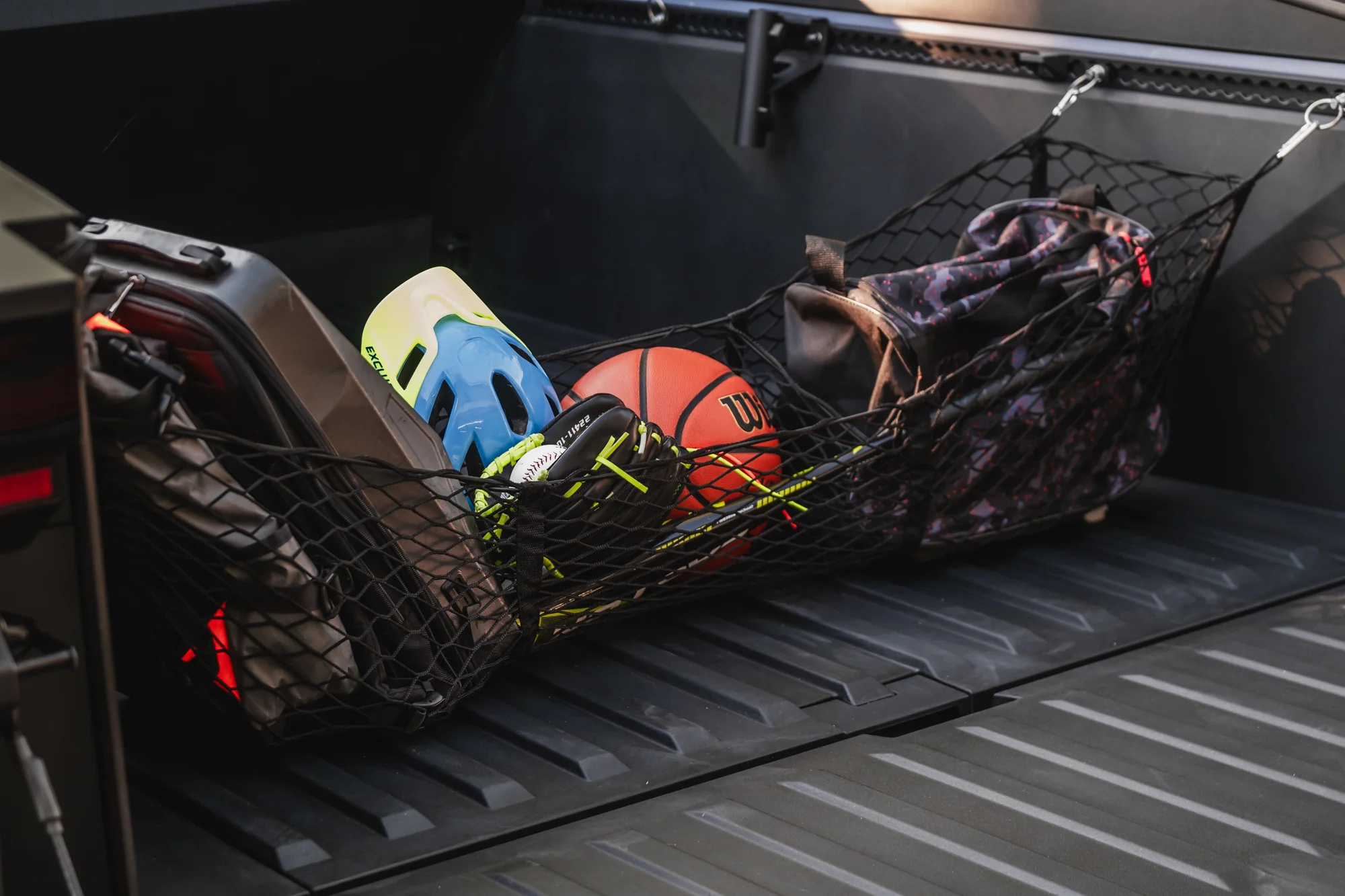 Tesla Cybertruck Trunk Bed Cargo Organizer Net - Image 9