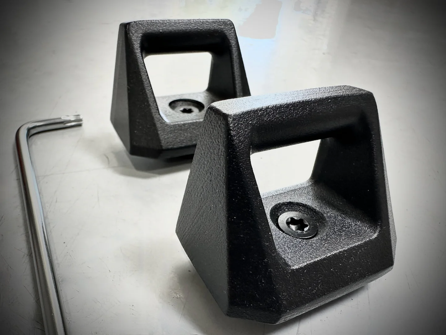 Tesla Cybertruck L-Track Hooks (OEM Style) - Image 3