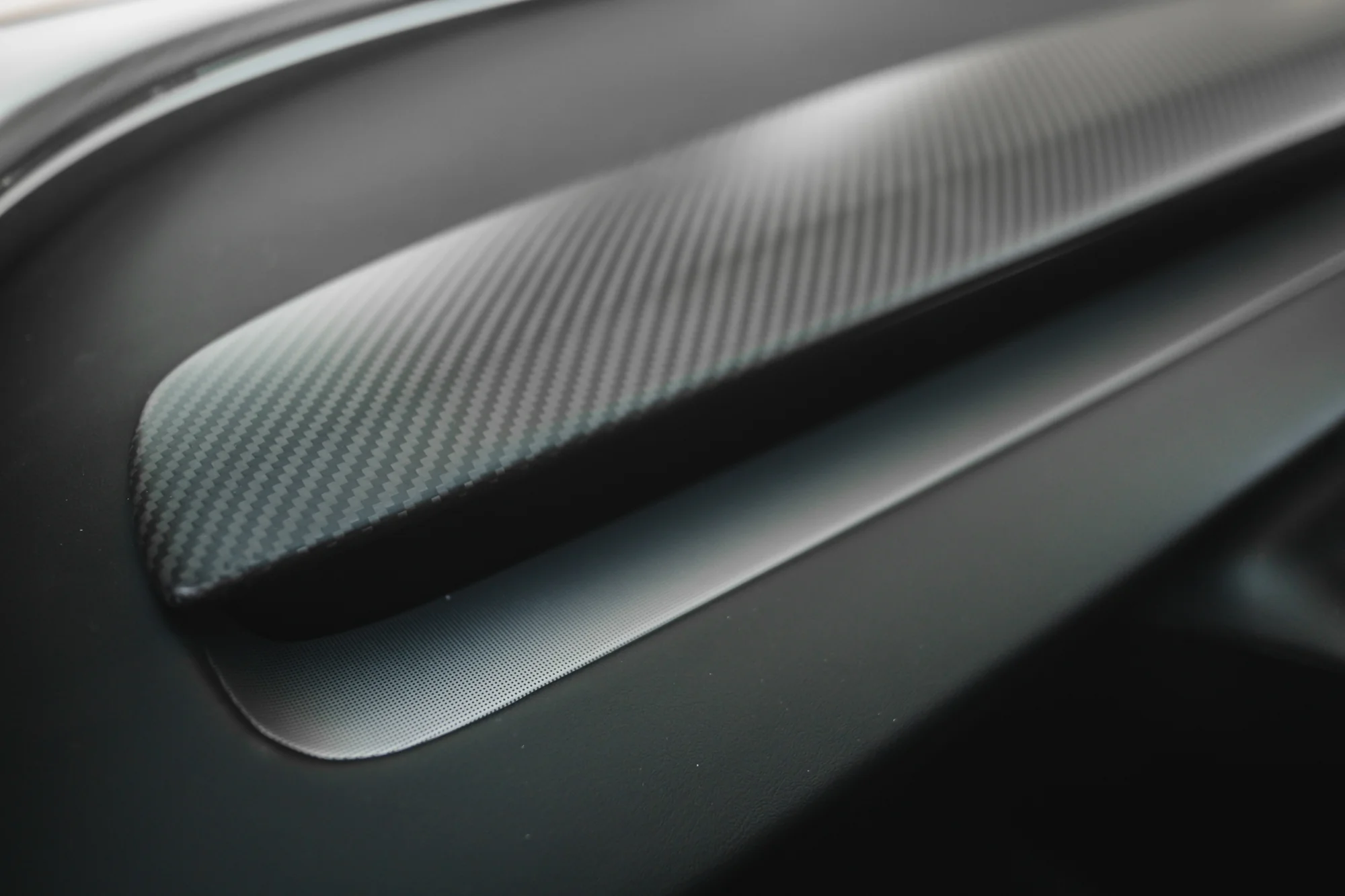 Tesla Model 3 Genuine Dry Carbon Fiber Dashboard - Image 5