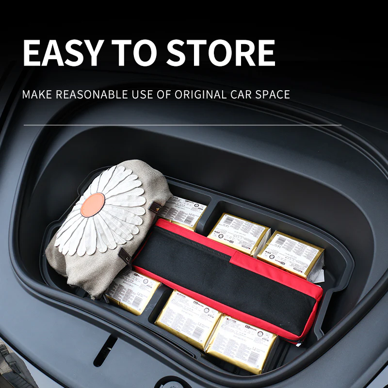 Tesla Model 3 Highland Front Trunk "Frunk" Storage Organizer With Compartments - Image 5