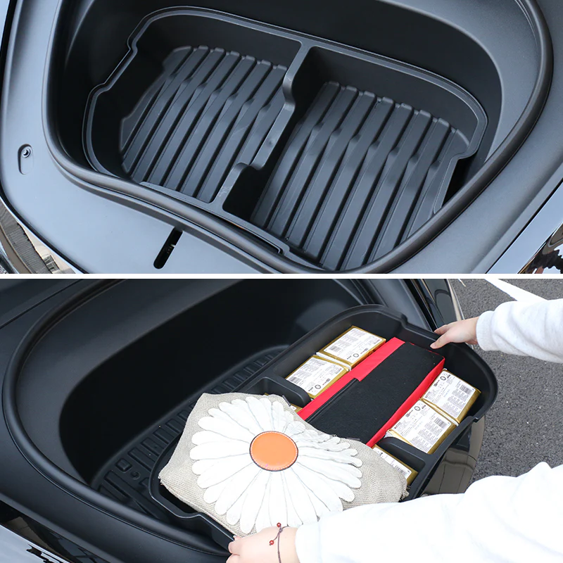 Tesla Model 3 Highland Front Trunk "Frunk" Storage Organizer With Compartments - Image 8