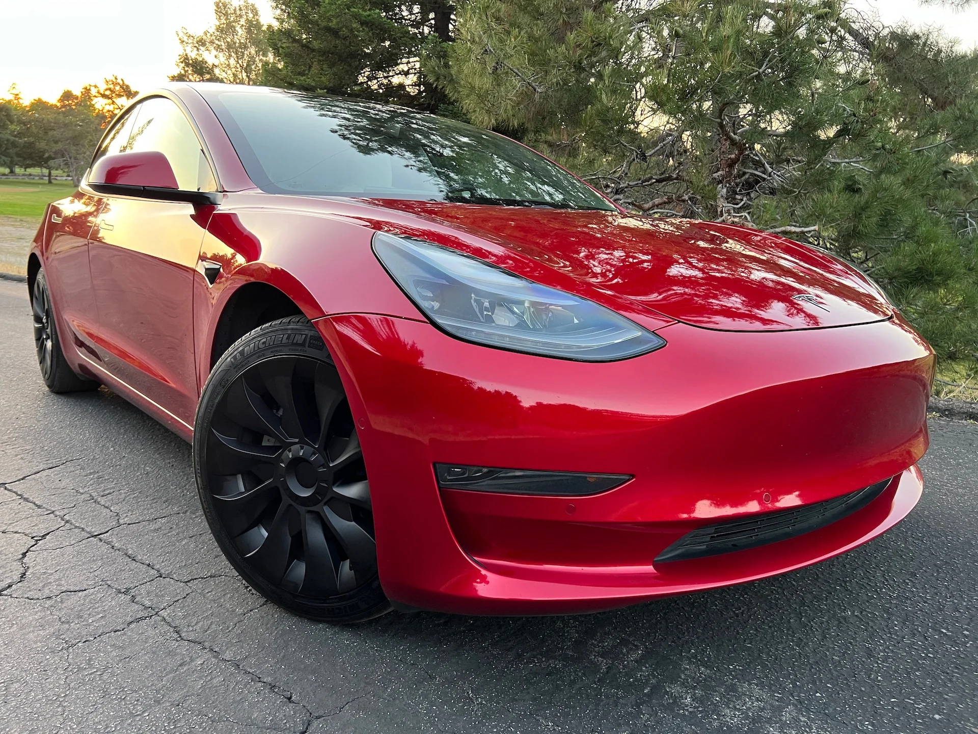 Tesla Model 3 Performance Style Uberturbine Aero Wheel Cover Set - Image 3