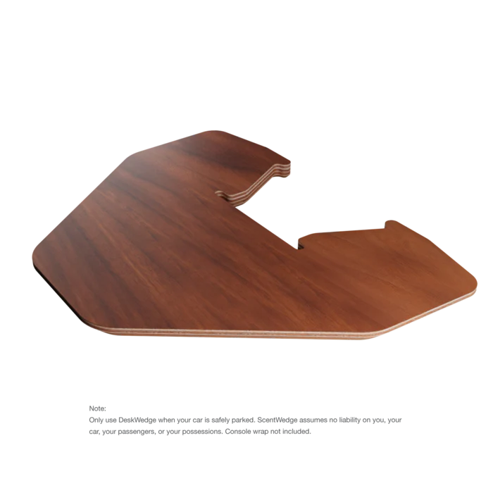 Tesla 'DeskWedge' Steering Wheel Desk (Real Wood) - Image 10