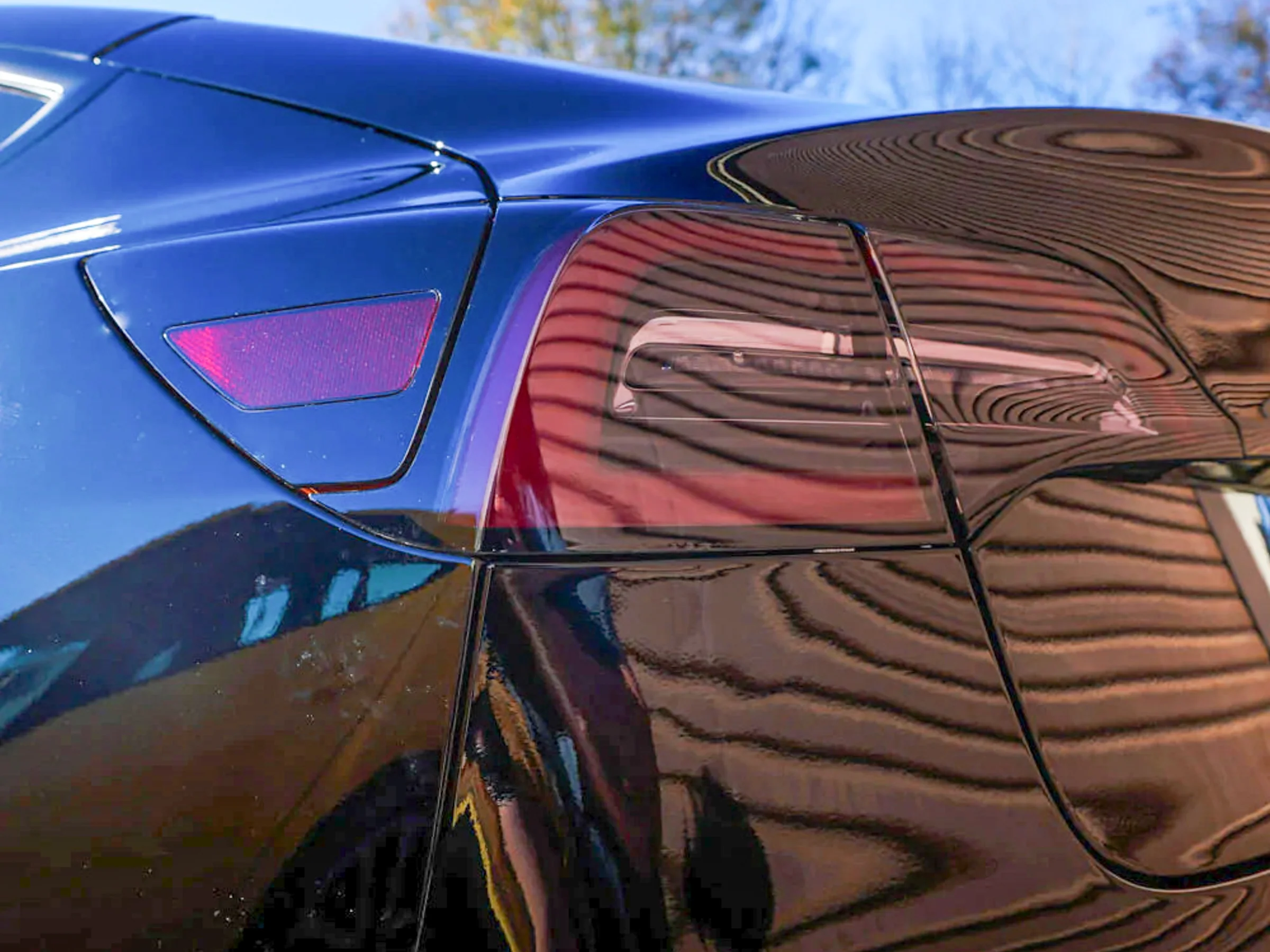 Tesla Model Y PPF Tinted Taillight Protection - Image 5