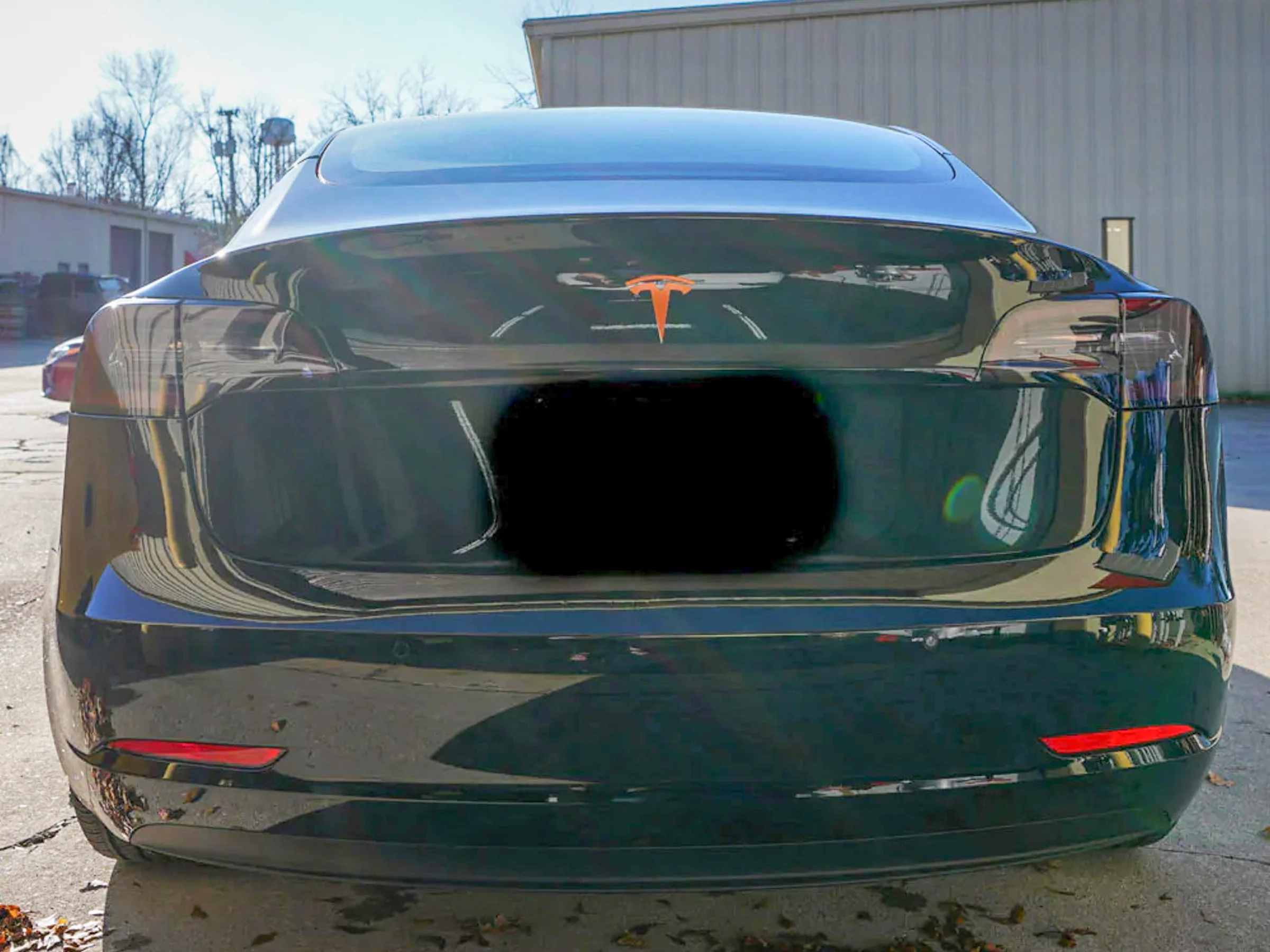 Tesla Model Y PPF Tinted Taillight Protection - Image 6