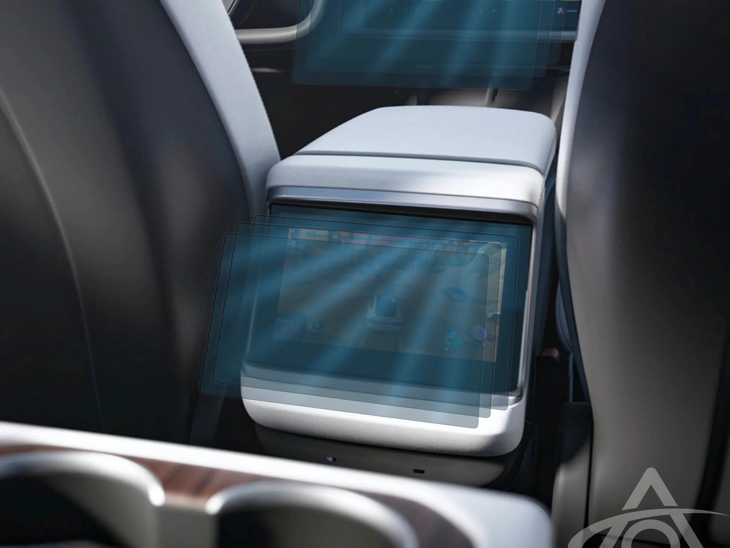 Tesla Model S & X Ultra-Premium Glass (9H) Anti-scratch Screen Protector (Front and Rear) - Image 2