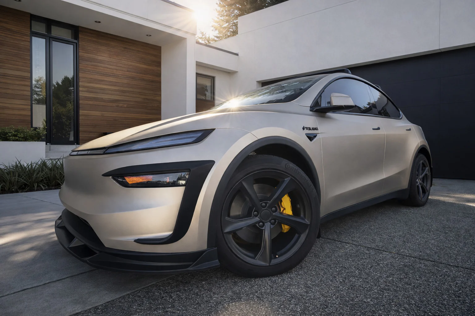 Tesla Model Y "Big Brake" Performance Caliper Covers (Red, Yellow) - Image 3