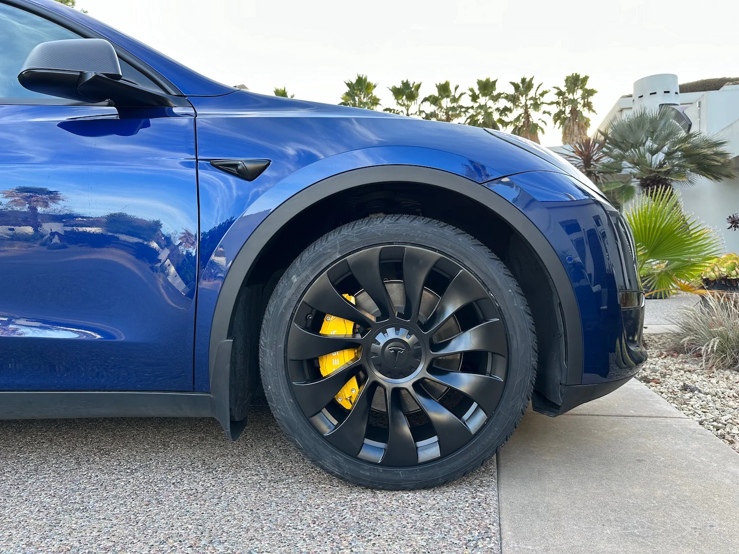 Tesla Model Y "Big Brake" Performance Caliper Covers (Red, Yellow) - Image 6