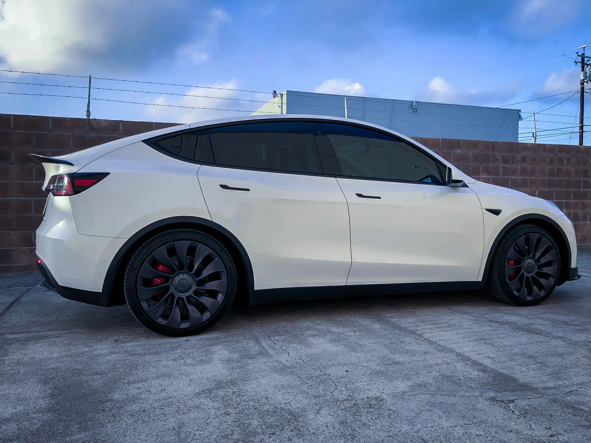 Tesla Model Y Carbon Fiber Performance Rear Spoiler - Image 17