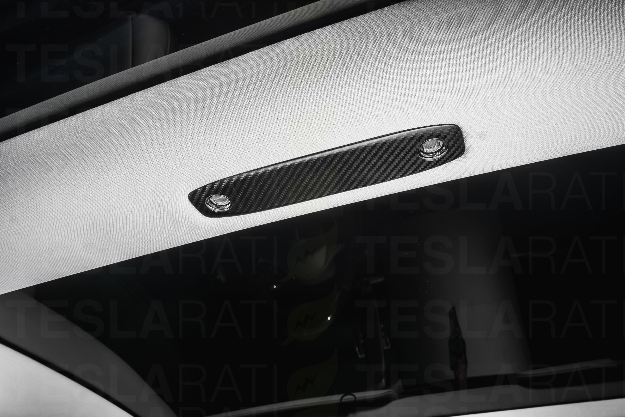 Tesla Model 3 Genuine Carbon Fiber Hazard Light Cover (2 Piece Set) - Image 9