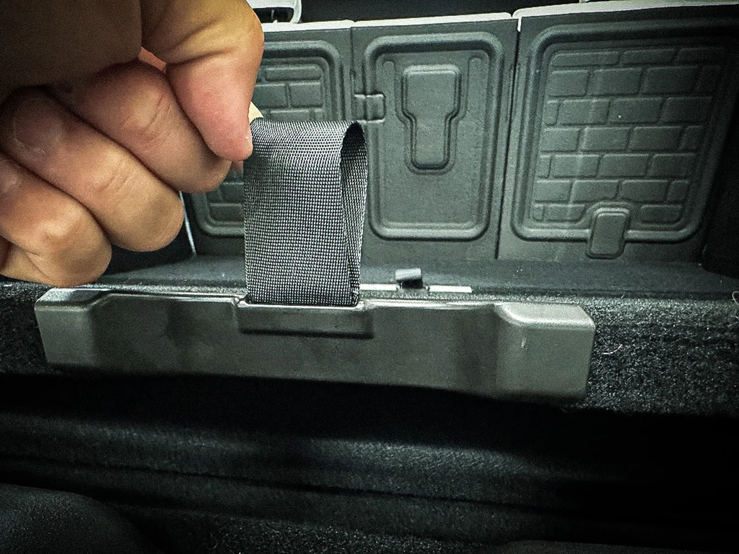 Tesla Model Y Sub-trunk Easy-Lift Handle Set - Image 3
