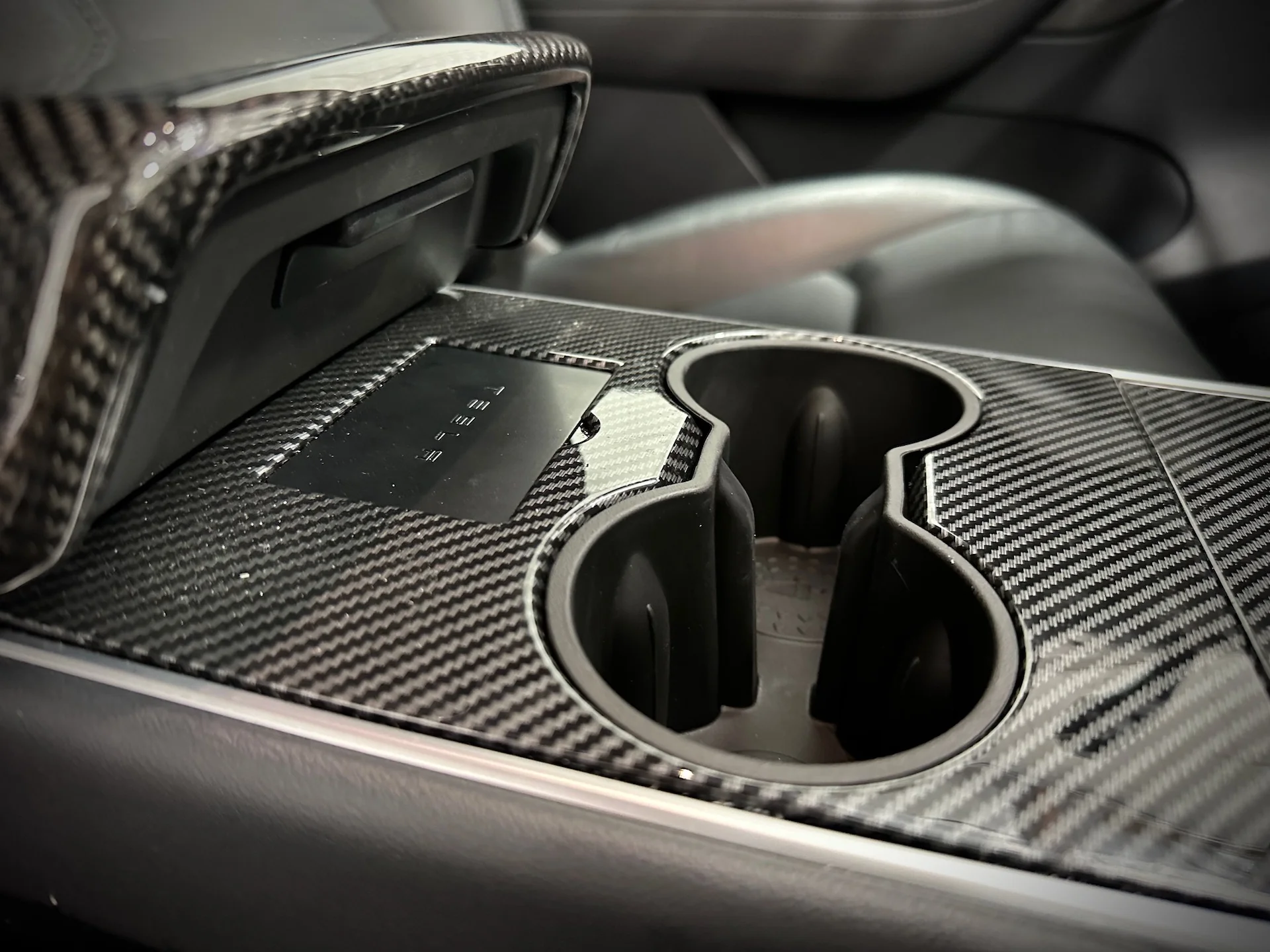 Tesla Model 3 Premium Center Console Cup Holder Insert - Image 3