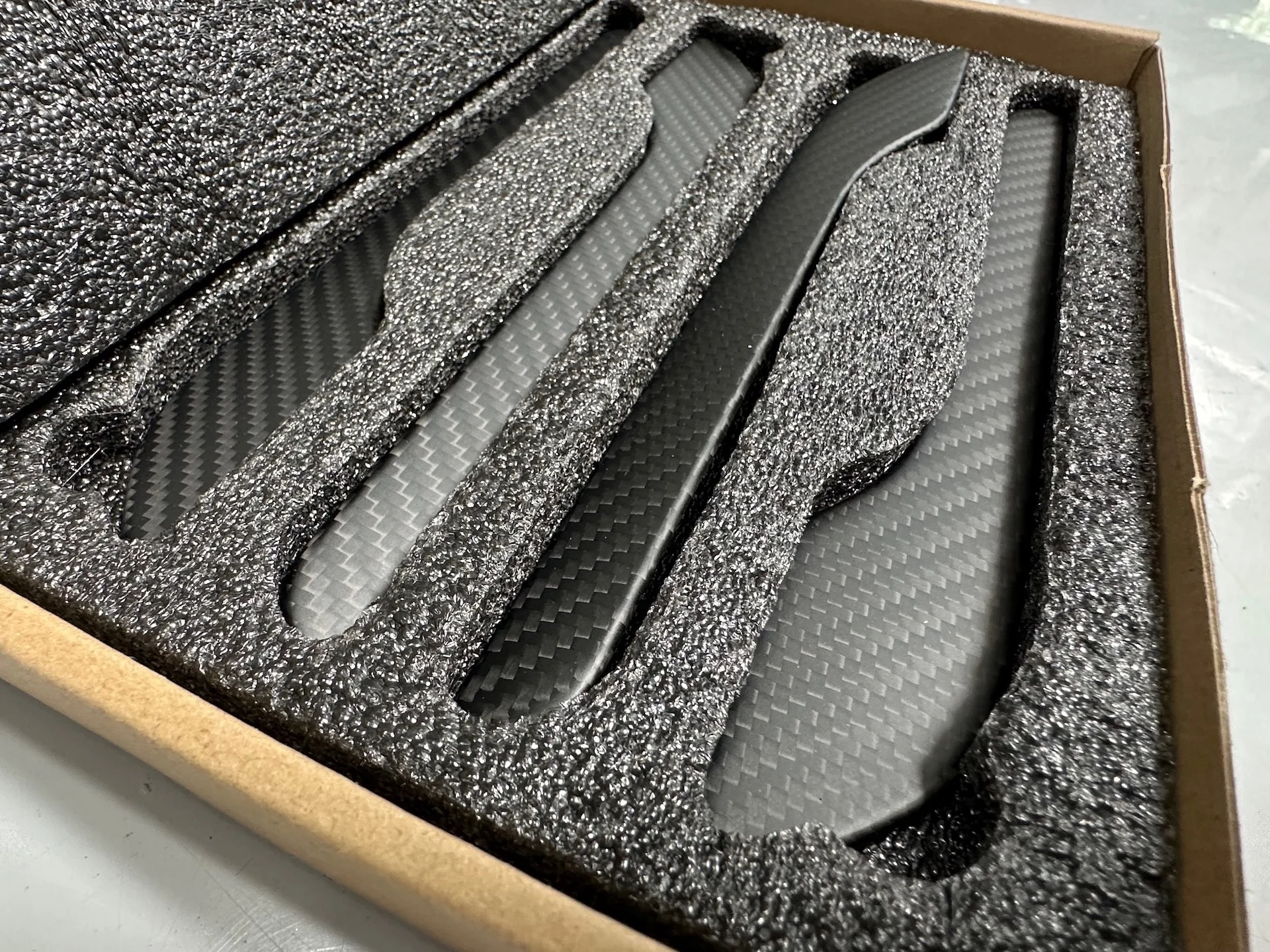 Tesla Model 3 Real Carbon Fiber Door Handle Covers (Full set) - Image 3