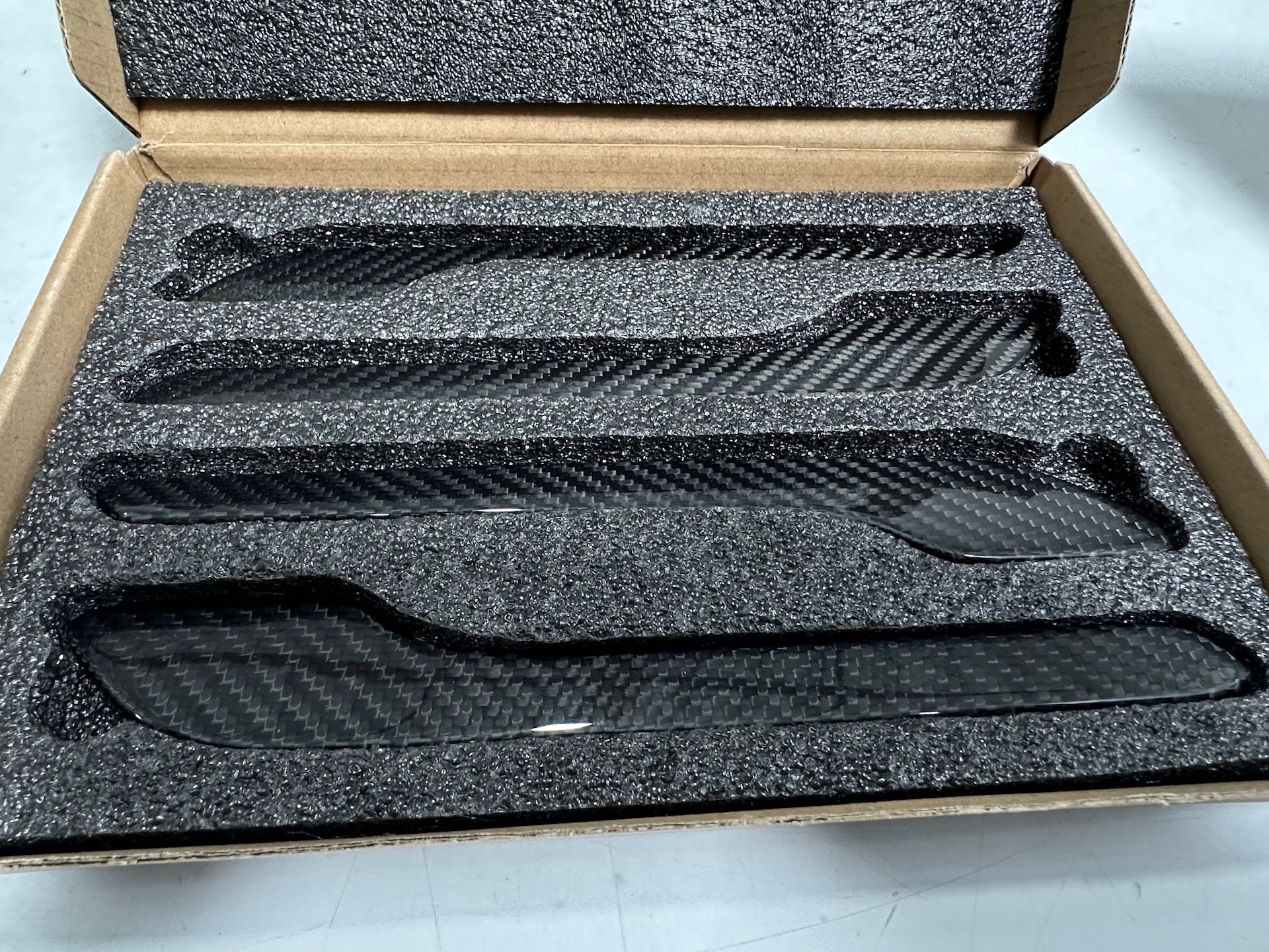 Tesla Model 3 Real Carbon Fiber Door Handle Covers (Full set) - Image 5